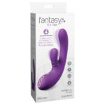 Fantasy For Her intiMotion G-Pro - Purple - Purple 21.2 cm USB Rechargeable Rabbit Vibrator - Image 7