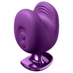 Fantasy For Her Luv Bites - Purple - Purple USB Rechargeable Vibrating & Biting Stimulator - Image 4