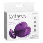 Fantasy For Her Luv Bites - Purple - Purple USB Rechargeable Vibrating & Biting Stimulator - Image 5