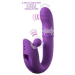 Fantasy For Her Harmoni Pro - Purple - Purple 17.8 cm USB Rechargeable Throbbing Vibrator - Image 2