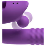 Fantasy For Her Harmoni Pro - Purple - Purple 17.8 cm USB Rechargeable Throbbing Vibrator - Image 5