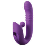 Fantasy For Her Harmoni Pro - Purple - Purple 17.8 cm USB Rechargeable Throbbing Vibrator - Image 7