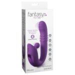 Fantasy For Her Harmoni Pro - Purple - Purple 17.8 cm USB Rechargeable Throbbing Vibrator - Image 9