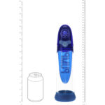 PUMPED Aqua-Pro Auto Pump - Blue - Blue/Clear USB Rechargeable AI-Enabled Submersible Auto Penis Pump - Image 4