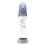 PUMPED Aqua-Pro Auto Pump - Grey - Grey/Clear USB Rechargeable AI-Enabled Submersible Auto Penis Pump - Image 2