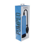 PUMPED Basic Pump 1 - Blue - Blue Penis Pump - Image 3