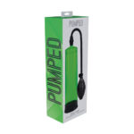 PUMPED Basic Pump 1 - Green - Green Penis Pump - Image 3