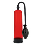 PUMPED Basic Pump 1 - Red - Red Penis Pump - Image 2
