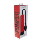 PUMPED Basic Pump 1 - Red - Red Penis Pump - Image 3