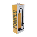 PUMPED Basic Pump 2 - Orange - Orange Penis Pump - Image 3
