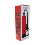 PUMPED Basic Pump 2 - Red - Red Penis Pump - Image 3