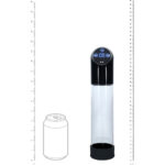 PUMPED Automatic Waterproof Pump - Black - Black/Clear USB Rechargeable Automatic Penis Pump - Image 3