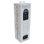 PUMPED Automatic Waterproof Pump - Black - Black/Clear USB Rechargeable Automatic Penis Pump - Image 4