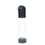 PUMPED Automatic Waterproof Pump - Gun Metal - Gunmetal/Clear USB Rechargeable Automatic Penis Pump - Image 2