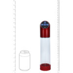 PUMPED Automatic Waterproof Pump - Metal Red - Red/Clear USB Rechargeable Automatic Penis Pump - Image 3