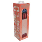 PUMPED Automatic Waterproof Pump - Metal Red - Red/Clear USB Rechargeable Automatic Penis Pump - Image 4