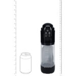 PUMPED TechnoThrust Auto Masturbator - Black/Clear USB Rechargeable Auto Maturbator - Image 3