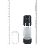 PUMPED UltraLift Automatic Masturbator - Gunmetal Grey/Clear USB Rechargeable Auto Masturbator - Image 3