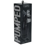 PUMPED Virtuo - Gunmetal - Gunmetal Grey/Clear USB Rechargeable Sucking And Vibrating Auto Masturbator - Image 9