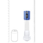 PUMPED HyperLift - Blue - Metallic Blue/Clear USB Rechargeable Auto Pump - Image 4