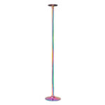 Power Pole Pro - Rainbow - Rainbow Chrome Dance Pole Kit - Image 3