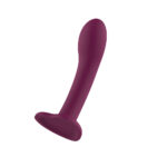 Passion Play Liquid Silicone Dildo - Purple - Purple 18 cm Dildo