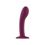 Passion Play Liquid Silicone Dildo - Purple - Purple 18 cm Dildo - Image 2