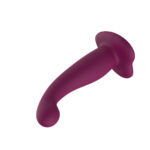 Passion Play Liquid Silicone Dildo - Purple - Purple 18 cm Dildo - Image 3