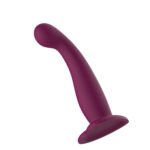 Passion Play Liquid Silicone Dildo - Purple - Purple 18 cm Dildo - Image 4