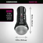 PDX Wet Pussies - Super Slide & Glide XXL - Clear Stroker - Image 3