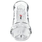 PDX Extreme Wet Pussies - Super Luscious Lips - Clear - Clear Self Lubricating Vagina Stroker - Image 2