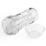 PDX Extreme Wet Pussies - Super Luscious Lips - Clear - Clear Self Lubricating Vagina Stroker - Image 6