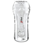 PDX Extreme Wet Pussies - Super Luscious Lips - Clear - Clear Self Lubricating Vagina Stroker - Image 7