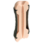 PDX Wet Pussies Super Flip-A-Pussy Over - Light - Flesh Dual Ended Stroker (Vagina & Ass) - Image 4