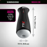 PDX Elite Fuck-Gasm - Flesh - USB Rechargeable Sucking & Vibrating Auto Stroker - Image 3
