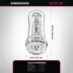 PDX Elite ViewTube EZ-Grip Stroker - Clear Stroker - Image 6