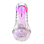 PDX Elite ViewTube XXL LED Stroker - Clear Stroker with LED Lights - Image 2