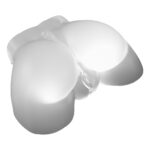 PDX Elite Go-Go Booty LED Mega Masturbator - Clear with LED Doggy-Style Masturbator - Image 3
