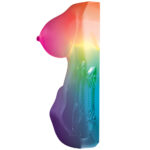 PDX Elite Go-Go Bator LED Mega Masturbator - Clear with LED Mini Torso Masturbator - Image 5