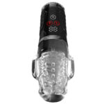 PDX Elite Ultra Milker Pro - Clear USB Rechargeable Vibrating & Sucking Auto Stroker - Image 5