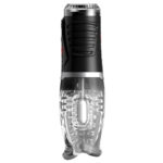 PDX Elite Ultra Milker Pro - Clear USB Rechargeable Vibrating & Sucking Auto Stroker - Image 7