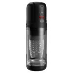 PDX Elite Mega-Bator Pro - Clear USB Rechargeable Vibrating & Spinning Auto Stroker - Image 6