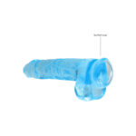 REALROCK Realistic Dildo With Balls 9IN - - Image 5
