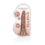 REALROCK 7'' Realistic Dildo - Tan - Tan 17.8 cm Dong - Image 3