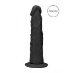 REALROCK 8'' Realistic Dildo - Black 20.3 cm Dong - Image 2