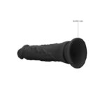 REALROCK 8'' Realistic Dildo - Black 20.3 cm Dong - Image 7