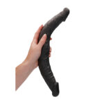 REALROCK 14'' Double Dildo - Black 36 cm Double Dong - Image 2