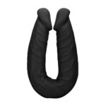REALROCK 18'' Double Dildo - Black - Black 46 cm Double Dong - Image 5