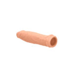 REALROCK 6'' Realistic Penis Sleeve - Flesh 15.2 cm Penis Extension Sleeve - Image 7