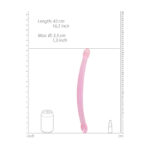 REALROCK Non Realistic Double Dong 17'' - Pink 42 cm Double Dong - Image 4